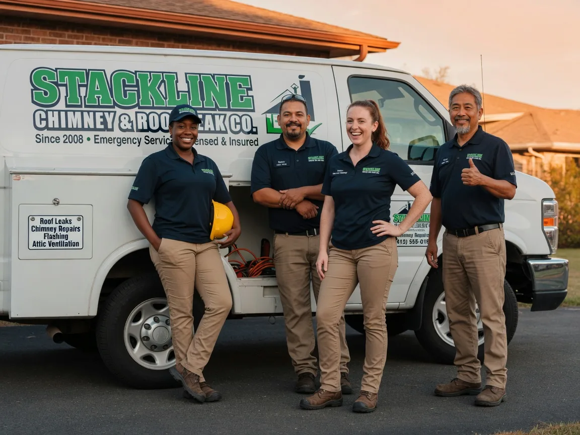 Chimney flashing repair company in Trinidad, CA